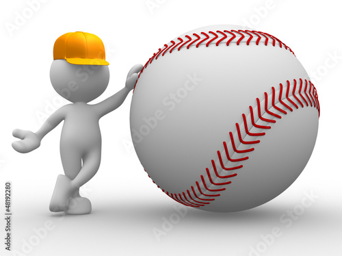 Illustration: Baseball ball Baseball ball