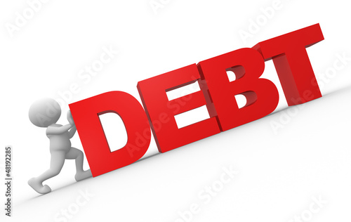 Illustration: Debt Debt