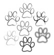 paw prints