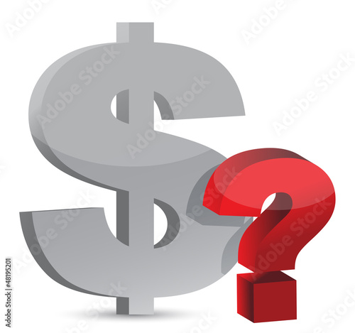 Illustration: Currency question mark Currency question mark