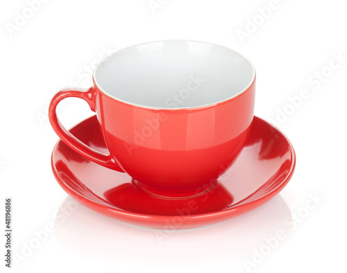 Photo: Red coffee cup Red coffee cup