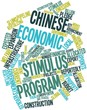 Word cloud for Chinese economic stimulus program