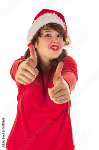 Photo: Thumbs up for Christmas Thumbs up for Christmas