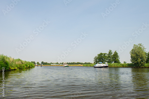Photo: Recreation boats on the river Recreation boats on the river
