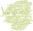 Word cloud for Debt deflation