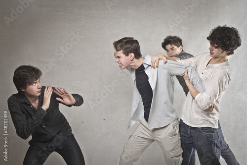 Photo: brawl boys brawl boys