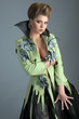 Photo: Portrait of dressed model at the studio Portrait of dressed model at the studio