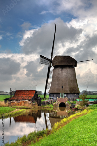 Photo: Traditional Dutch Windmill Traditional Dutch Windmill