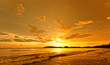 Photo: Senset at beach in south of Thailand Senset at beach in south of Thailand