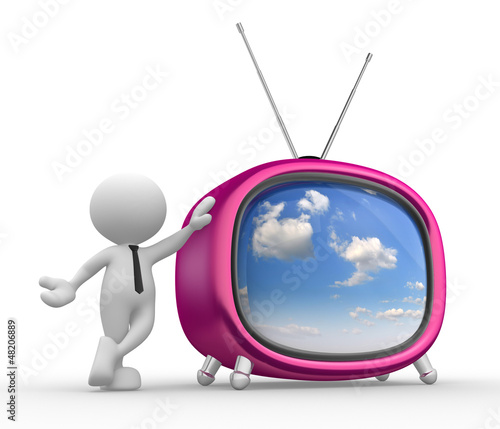 Illustration: Old tv Old tv
