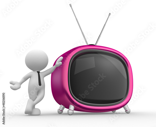 Illustration: Old tv Old tv