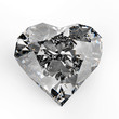 diamond heart shape