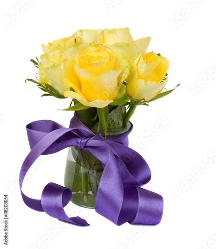 Photo: bouquet of yellow roses bouquet of yellow roses