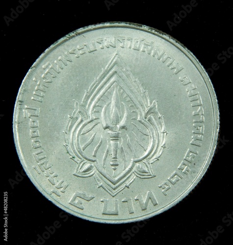 Photo: Old coin in Thailand Old coin in Thailand