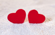 coeurs de Saint Valentin amour consentement couple