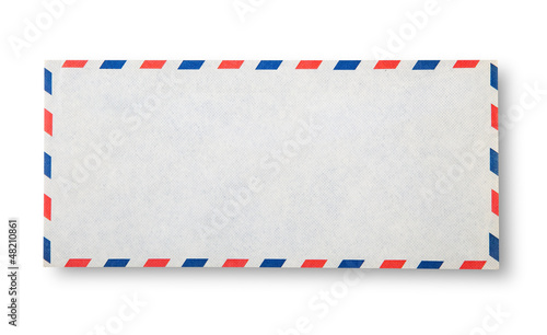 Photo: Close-up of envelope. Close-up of envelope.