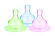 Three baby bottle pacifier