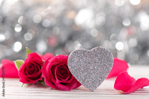 Photo: Rosen mit Herz Rosen mit Herz