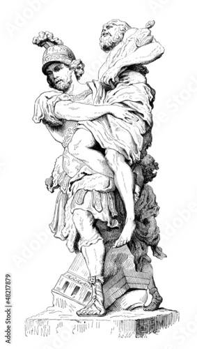Illustration: Antiquity : Greek Hero Antiquity : Greek Hero