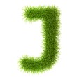 Grass style Cyrillic Alphabet Letters and Numbers
