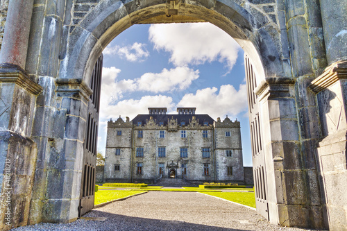Photo: Gate to Portumna Castle in Co. Galway, Ireland Gate to Portumna Castle in Co. Galway, Ireland