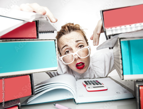 Photo: stress in ufficio stress in ufficio