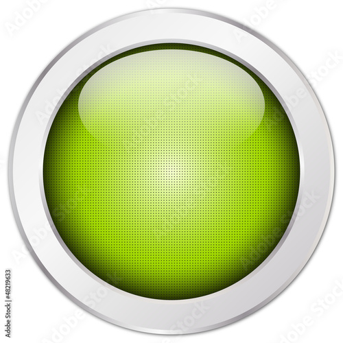 Vector: Button grün, rund, Struktur Button grün, rund, Struktur