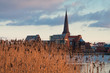 Blick auf Rostock.