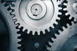 Large cog wheels in the motor.