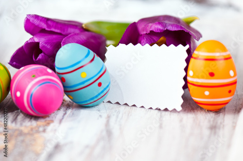Photo: Ostern mit Blankozettel Ostern mit Blankozettel