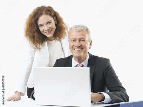 Photo: Business people discussing in a meeting Business people discussing in a meeting