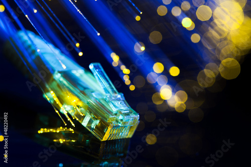Photo: connessione fibra ottica connessione fibra ottica