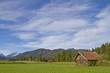Heuhüttenlandschaft