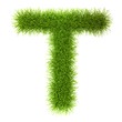 Grass style Cyrillic Alphabet Letters and Numbers