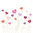Vektor: Heartflowers Heart In Heart Heartflowers Heart In Heart