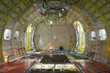 Airplane under heavy maintenance.