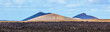 volcanic area in Lanzarote