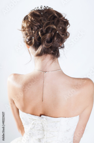 Photo: Bride portrait in studio Bride portrait in studio