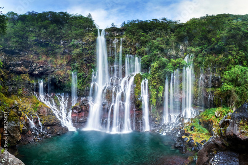 Photo: Cascade de Grand-Galet - Ile de La Réunion Cascade de Grand-Galet - Ile de La Réunion