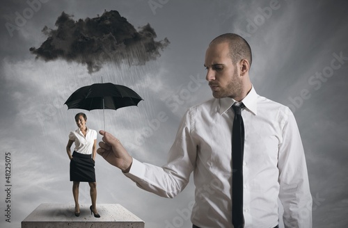 Photo: Business protection Business protection