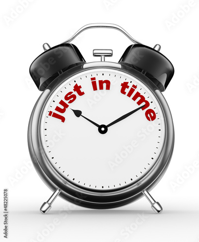 Illustration: Just in time Just in time