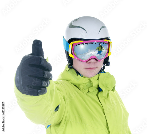 Photo: Ja zum Skifahren Ja zum Skifahren