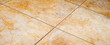 Tiled floor