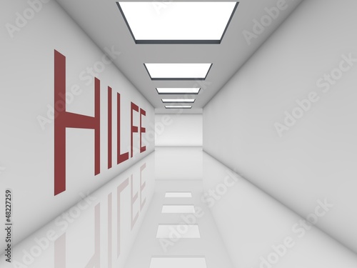 Illustration: Hilfe Hilfe