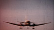 Airplane Landing 1958-Vintage 8mm film