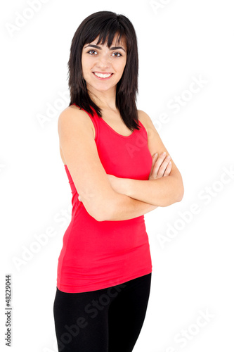 Photo: Smiling confident woman Smiling confident woman