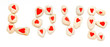 word love laid out from stones