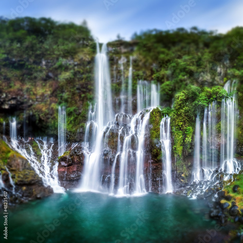 Photo: Cascade de Grand-Galet - Ile de La Réunion Cascade de Grand-Galet - Ile de La Réunion