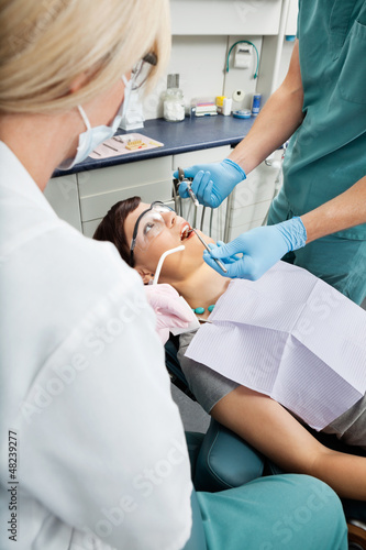 Photo: Dental Patient Receiving Local Anesthetic Dental Patient Receiving Local Anesthetic