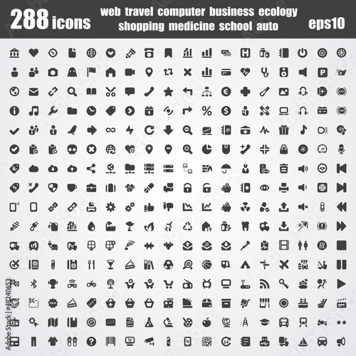 Vector: icons basic icons basic